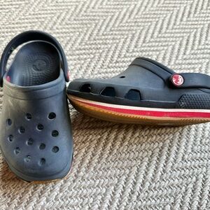 Navy crocs size 10 and 11